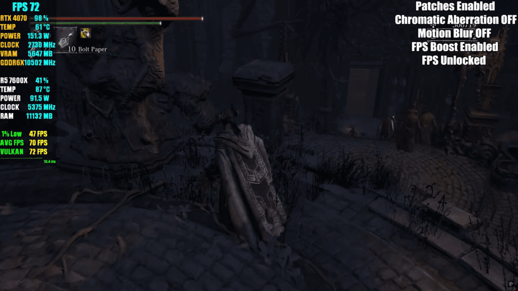 Bloodborne no emulador de ps4